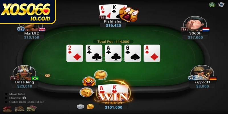 Luật chơi cơ bản của poker online cho người mới 